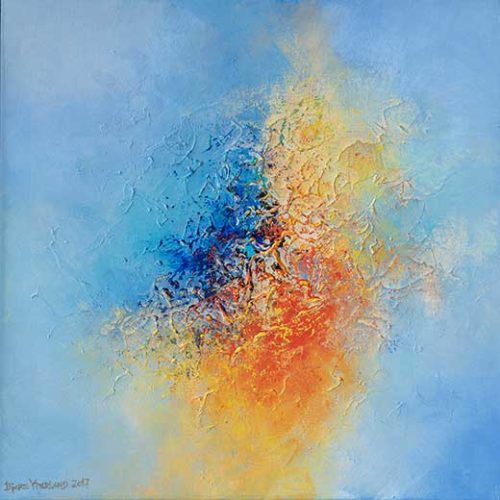 Abstract Blue and Yellow - Bjarte Ytterland