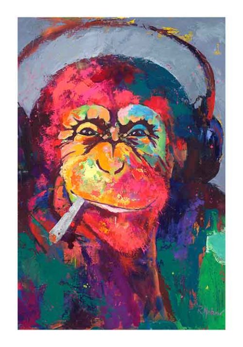 Monkey Music Smoking DJ - Renate Holzner