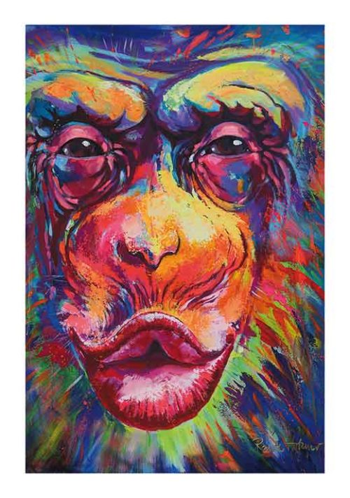 Kissing Monkey - Renate Holzner
