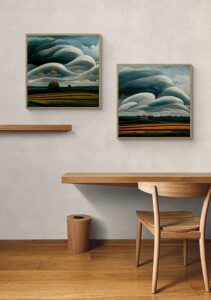 Curved Clouds - Winnie Møller