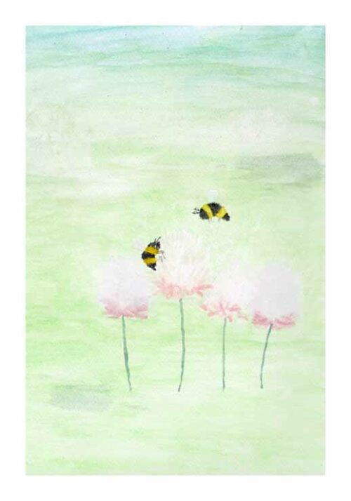 Clover Bees - Lillepensel