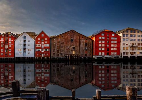 The Wharves in Trondheim - Øyvind Sjøvoll