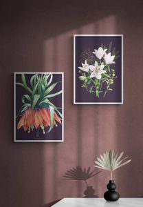 Flower Composition with Lillies - Marianne Scheel